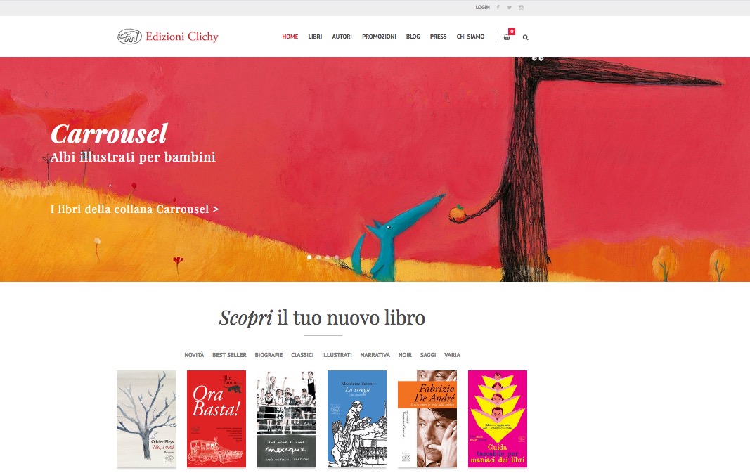 edizioni clichy nuovo sito